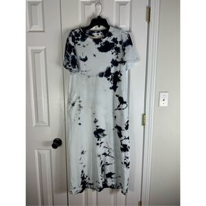 Raquel Allegra Womens Maxi Tye Dye Dress Size 3